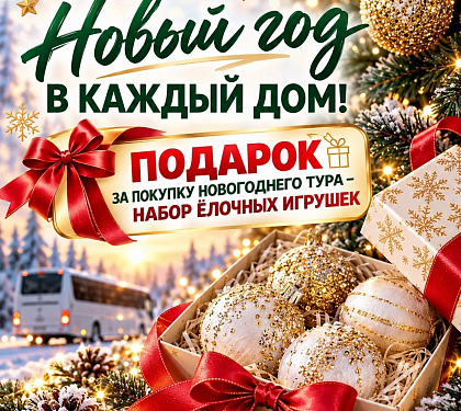 Новогодние туры 2026-2027 из Рязани